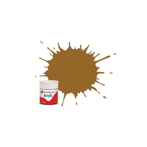 Humbrol - Paints & Painting - 26 Khaki Matt - 14ml Acrylic Paint - AB0026