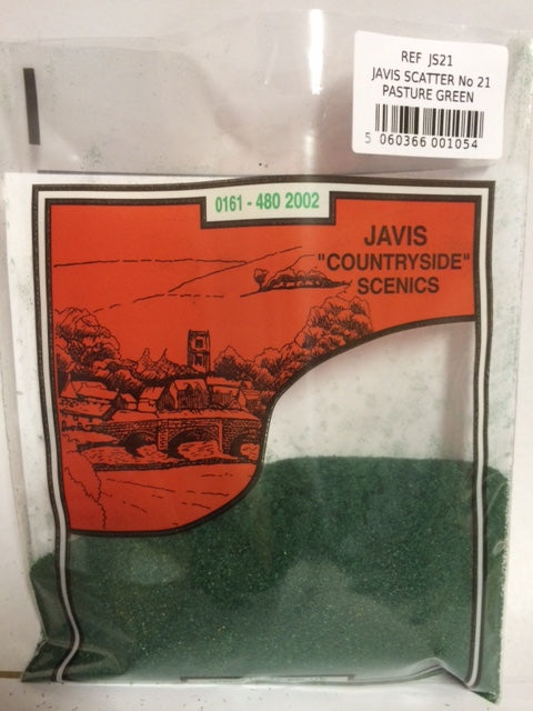 JAVIS - JS21 - SCATTER NO.21 PAST.GREEN 12s 40gms approx