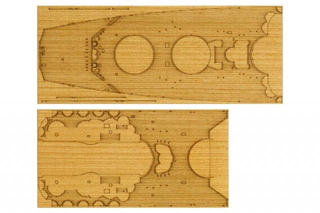 Tamiya TA12645 - IJN Yamato Deck Sheet - 1:350