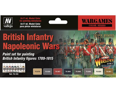 British infantry Napoleonic wars - 17ml - Vallejo Color - 70163