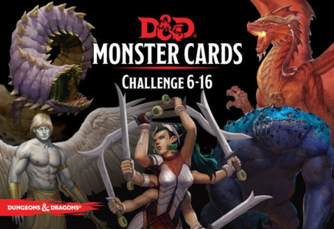 D&D Monster Cards: Challenge 6-16 - Gale Force 9 - C62830000 - @