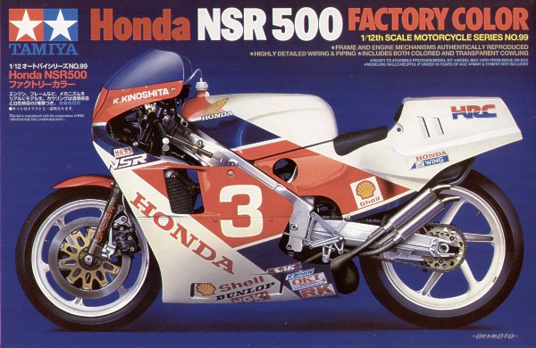 Tamiya TA14099 - Honda NSR 500 Factory Colour - 1:12