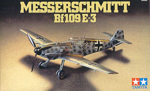 Tamiya 60750 - Messerschmitt Bf-109E-3 - 1:72