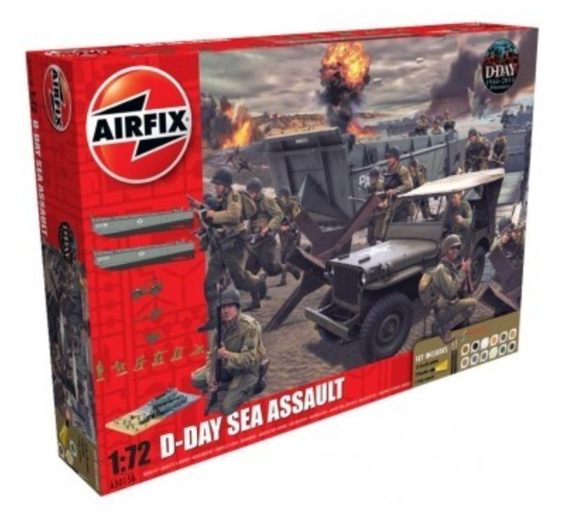 Airfix - 50156A - D-Day 75th Anniversary Sea Assault - 1:72