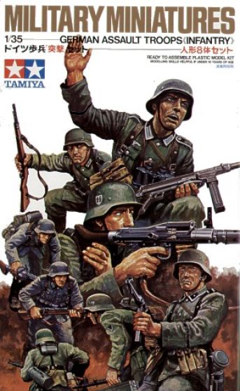 Tamiya - 35030 - German Assault Troops (WWII) - 1:35