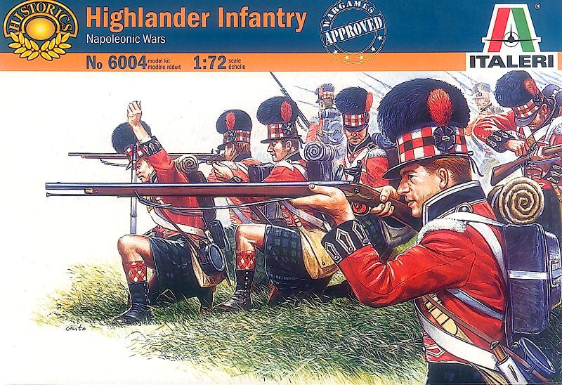Italeri 6004 - Highlander infantry - 1:72