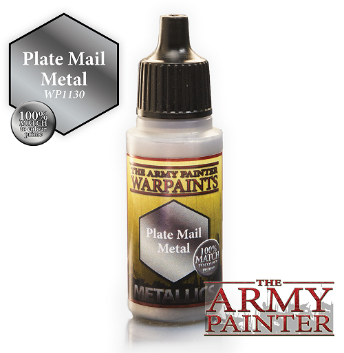 The Army Painter - WP1130 - Plate Mail Metal - 18ml.