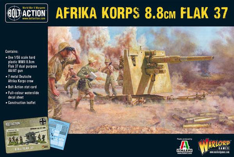 Afrika Korps 8.8cm Flak 37 - 28mm - Bolt Action - 402012034