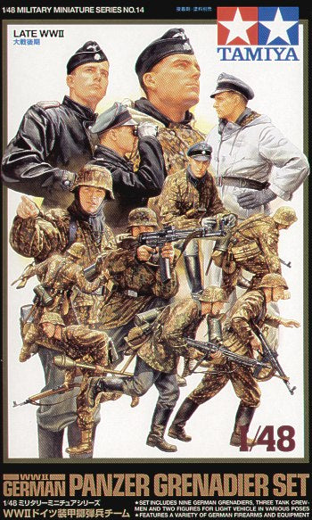 Tamiya TA32514 - Panzergrenadier set WWII - 1:48