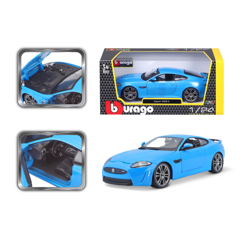 Burago - BBU21063B - Jaguar XKR-S Met Blue - 1:24