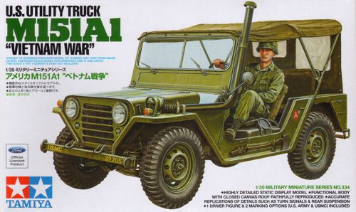 Tamiya 35334 - M151A1 Ford Mutt 'Vietnam' - 1:35