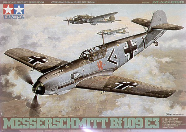 Tamiya 61050 - Messerschmitt Bf-109E-3 - 1:48