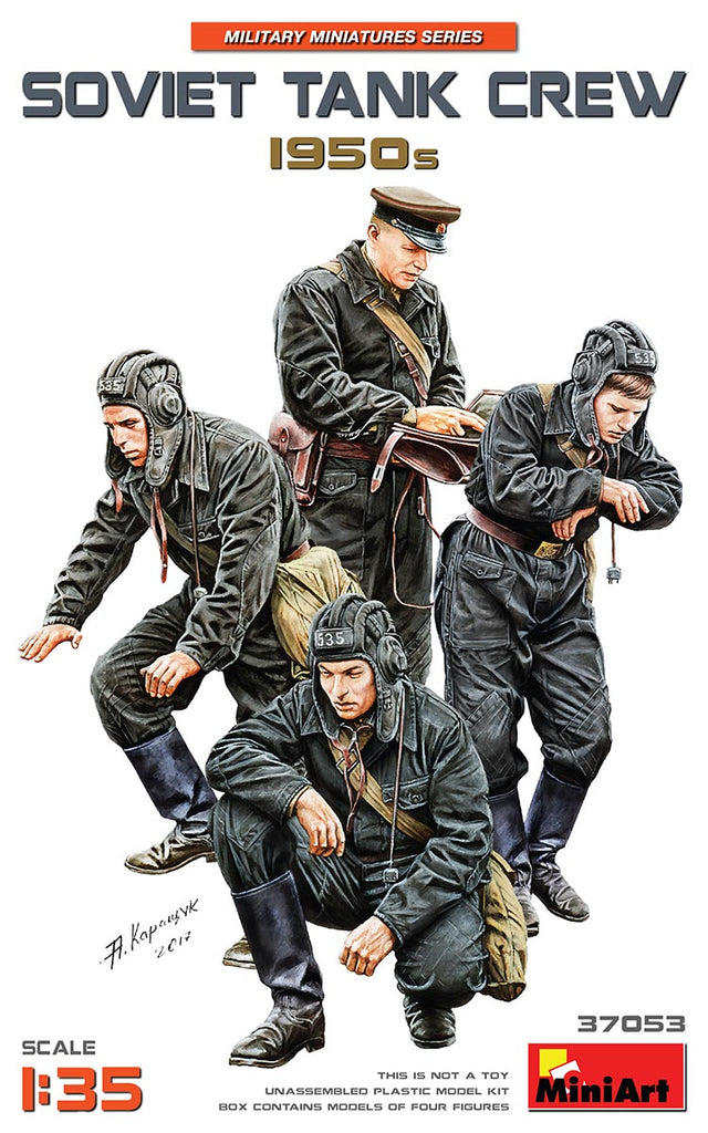 Mini Art - 37053 - SOVIET TANK CREW 1950s - 1:35