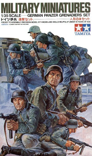 Tamiya - 35061 - 8 German (WWII) Panzer Grenadier - 1:35
