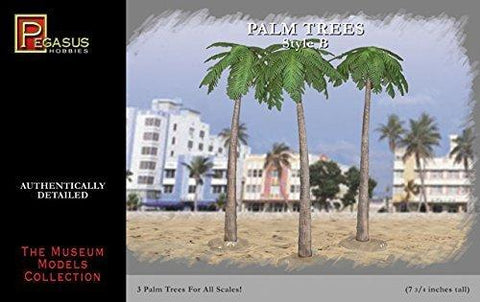 Large palm trees (Style B) - 1:72 - Pegasus - 6502