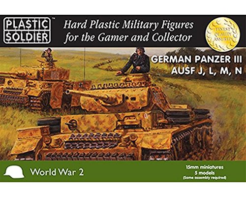 Plastic Soldier - WW2V15010 - panzer III ausf J,L,M,N - 15mm