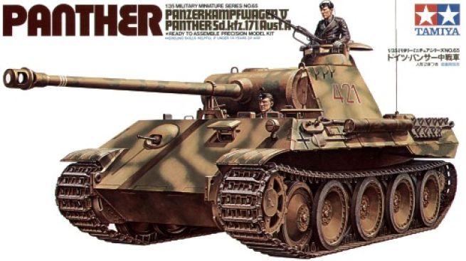 Pz.Kpfw.V Panther A - 1:35 - Tamiya - 35065 - @