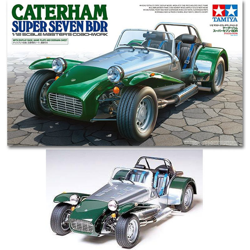 Tamiya - 10204 - Caterham Super 7 BDR - 1:12 (OOP)