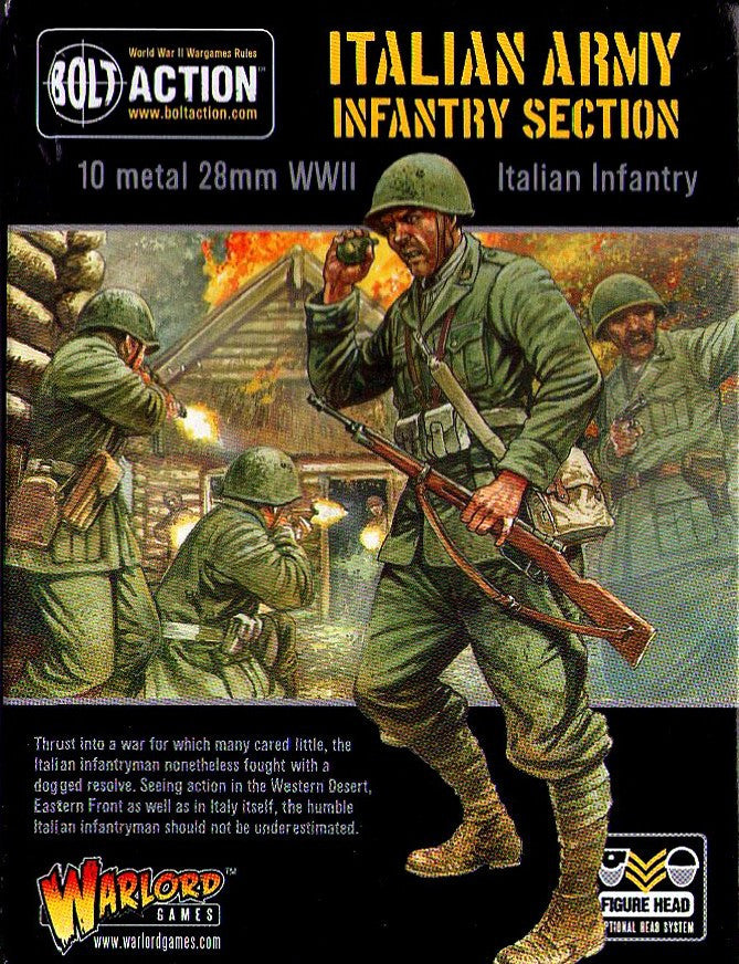Warlord Games - Bolt Action - Italian army infantry section - 28mm
