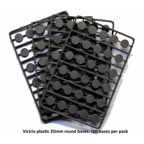 20mm round plastic bases - Victrix - VXB005 - @