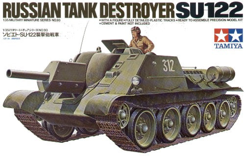 Tamiya 35093 - Re-released! Soviet SU-122 tank destroyer - 1:35