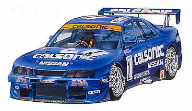 Calsonic Skyline GT-R (R33) - 1:24 - Tamiya - 24184