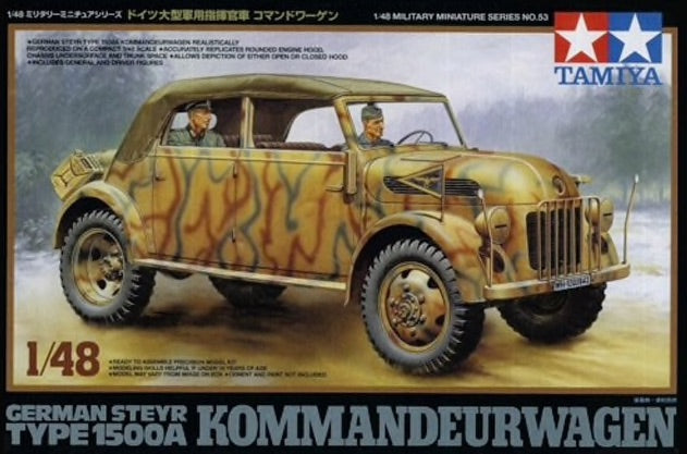 Tamiya TA32553 - Steyr Kommanderwagen type 1500A - 1:48