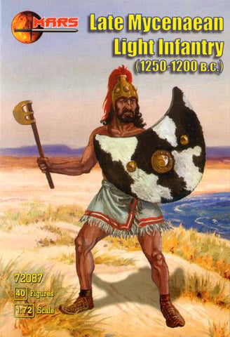 Late Mycenaean Light Infantry (1250-1200 B.C.) - Mars - 72087 -  1:72