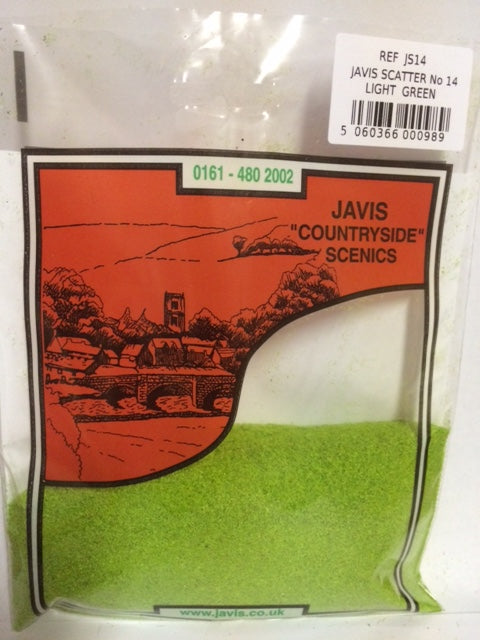 JAVIS - JS14 - SCATTER NO.14 LT GREEN 12s 40gms approx