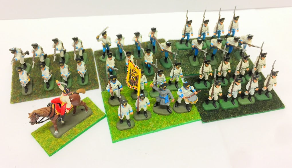 Austrian Grenadiers - 1:72 - Type 1 - Hat - 8198 - (HIGH PAINTED) - CP@