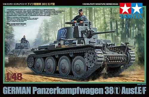 Tamiya TA32583 - Pz.Kpfw. 38(t) Ausf.E/F - 1:48