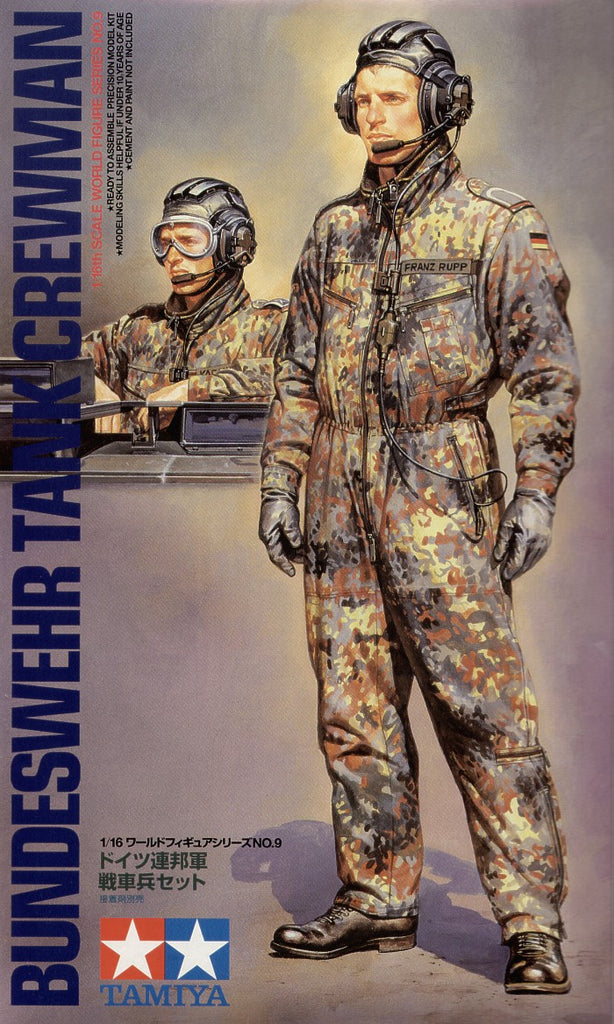 Tamiya 36309 - Bundeswehr Tank Crewmen - 1:16