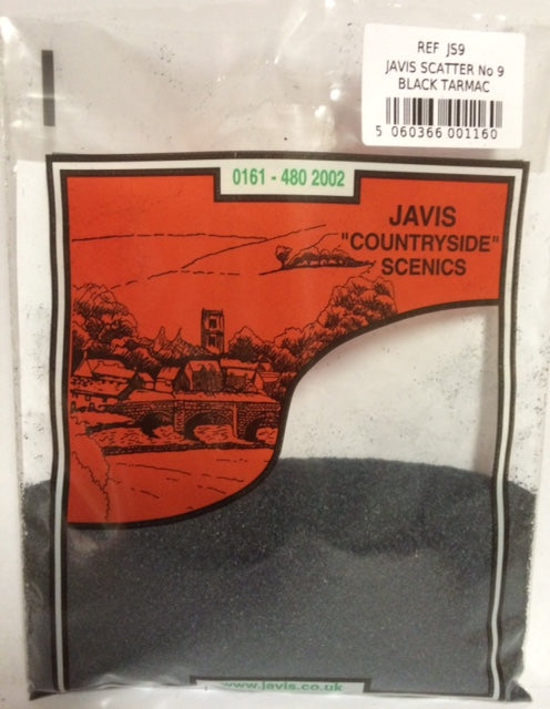 JAVIS - JS9 - SCATTER NO.9 BLK TARMAC 12s 40grms approx