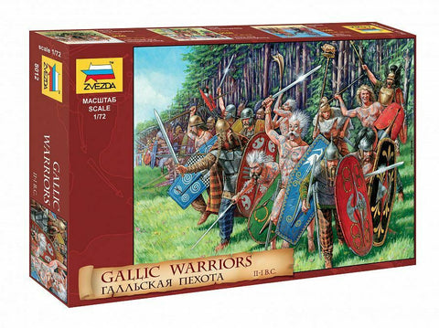 Gallic Warriors 11-1BC - 1/72 - Zvezda - 8012 - @