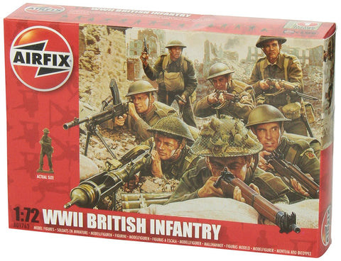 WWII British infantry - 1:72 - Airfix - 00763