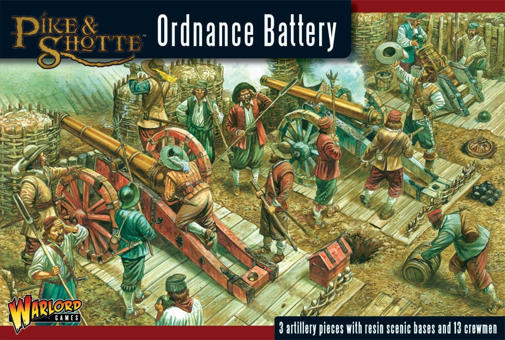 Pike & Shotte - WGP18 - Ordnance Battery - 28mm