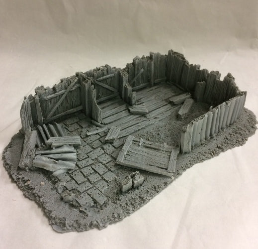 JAVIS - BZB18 - Large Derelict Building - Type 18 - 25/28mm