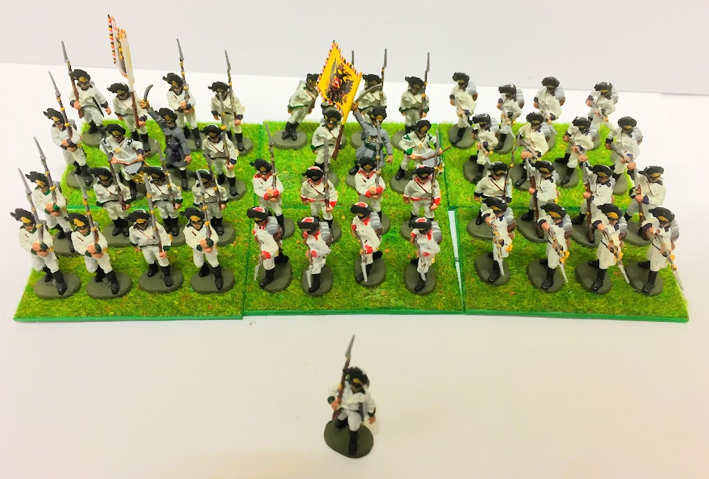 Austrian Grenadiers - 1:72 (High Painted) Type 1 - Hat - 8198 - V@