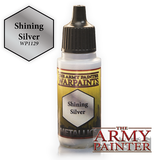The Army Painter - WP1129 - Shining Silver - 18ml.