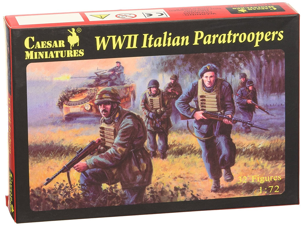 Caesar Miniatures - H075 - WWII Italian paratroopers - 1:72 @