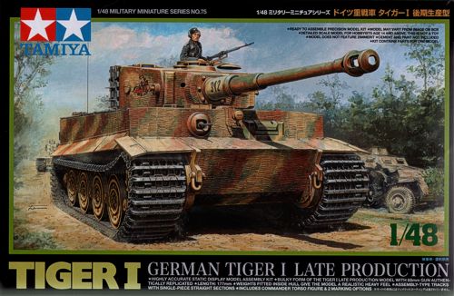 Tamiya TA32575 - Pz.Kpfw.VI Tiger 1 Late production version - 1:48