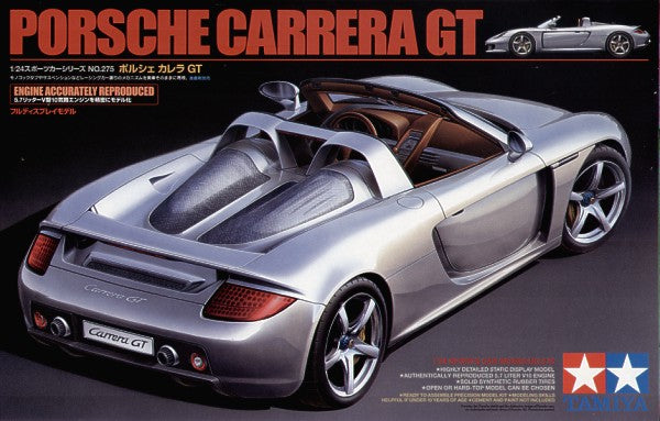 Tamiya TA24275 - Porsche Carrera GT. Choice of open or hardtop - 1:24