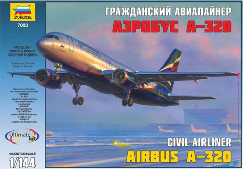 Airbus A320 - 1:144 - Zvezda - 7003