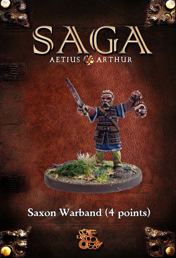 Gripping Beast - AASB02 - Aetius & Arthur - Saxon Warband (4 points) - 28mm - @