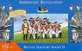 American Revolution AWI 54MM 1:32 British Infantry Accurate Figures 3208