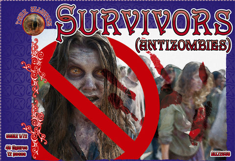 Survivors (antizombies) - Dark Alliance - 72038 - 1:72 - @