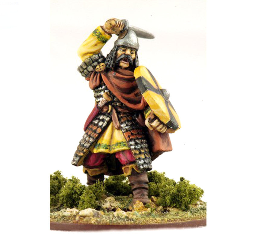 Gripping Beast - SAGA - Carolingian Warlord On Foot - 28mm - SF01b