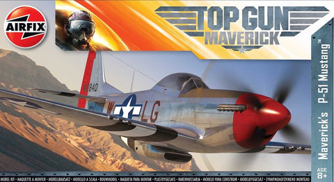 Airfix - 00505 - Top Gun Maverick's North-American P-51D Mustang - 1:72