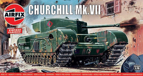 Airfix - 01304V - Churchill Mk.VII Tank 'Vintage Classic series' - 1:76