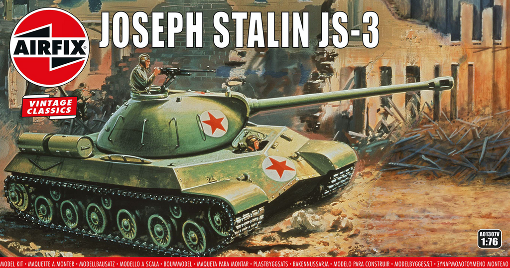 Airfix - 01307V - Soviet IS-3 Joseph Stalin Tank Jozef Stalin - 1:76